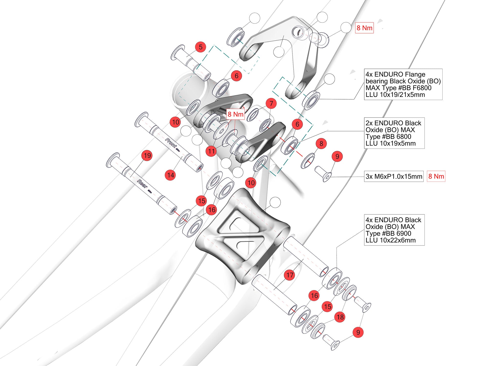 Bolt Kit - No 29 | BMC | spare parts | Parts, Parts | Spare Parts