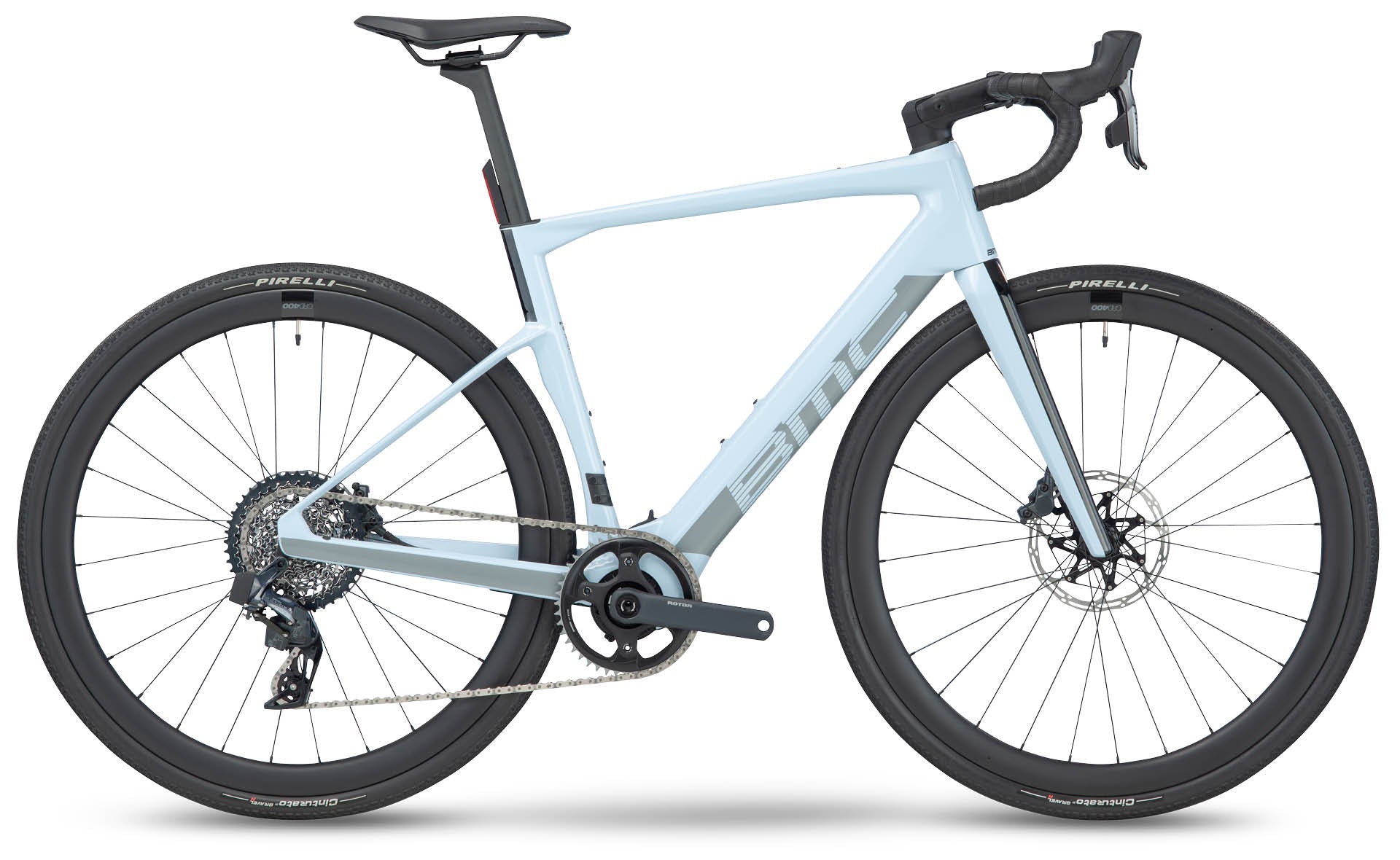 BMC Bikes | Roadmachine 01 AMP X ONE ICE BLUE / BLACK
