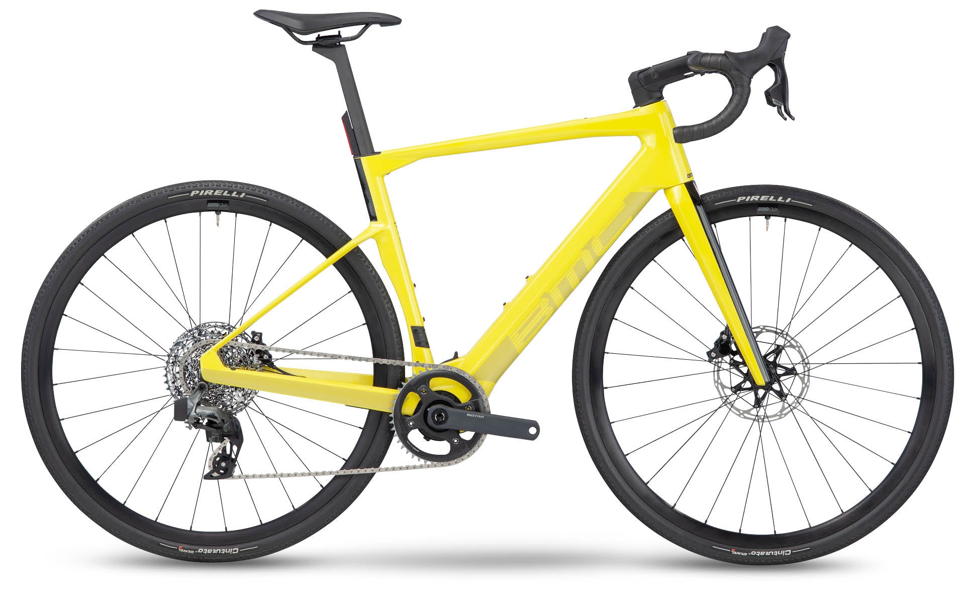 BMC Bikes | Roadmachine 01 AMP X TWO USA LIME YELLOW / BLACK