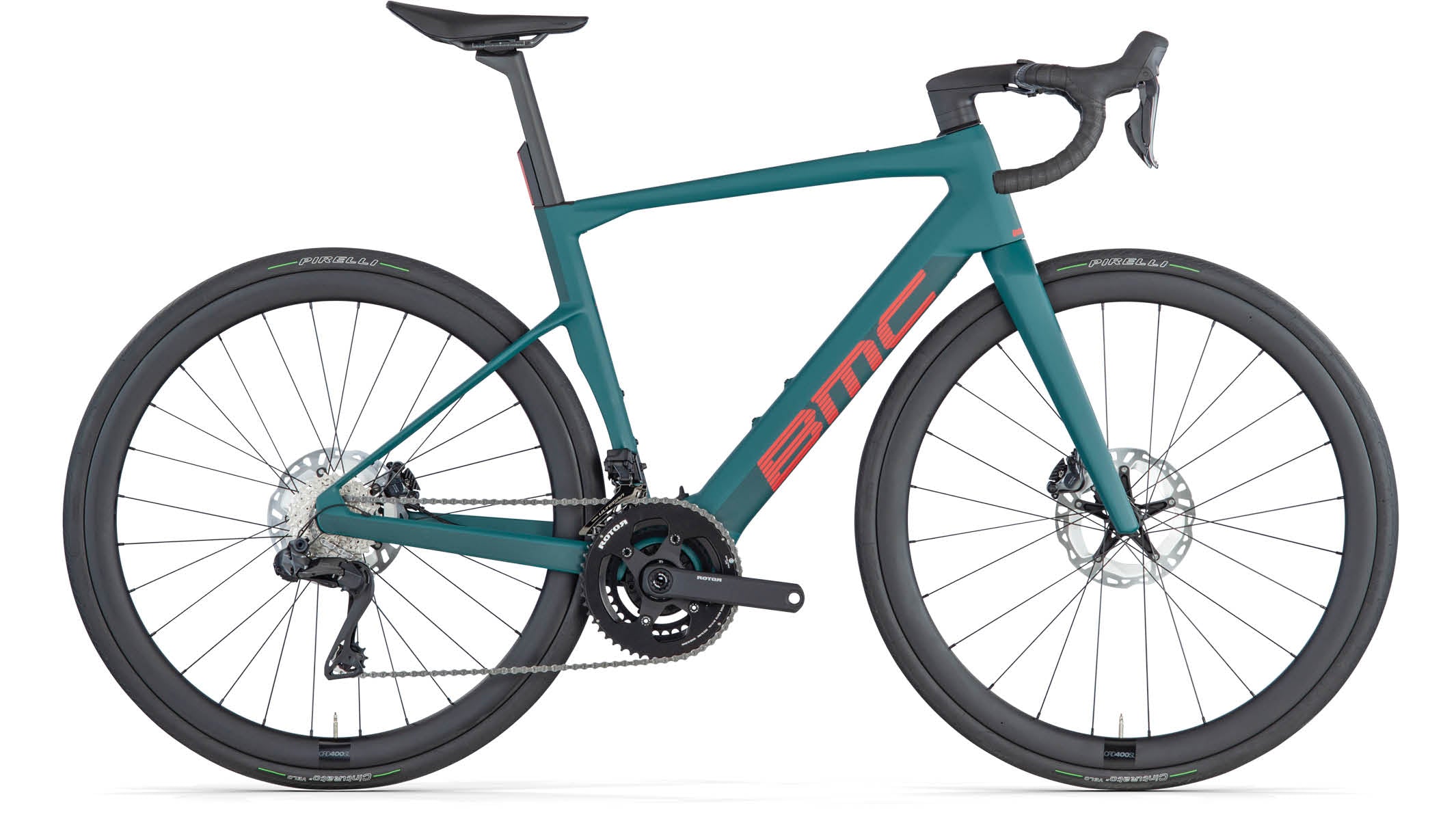 BMC Bikes | Roadmachine 01 AMP ONE GREEN / RED